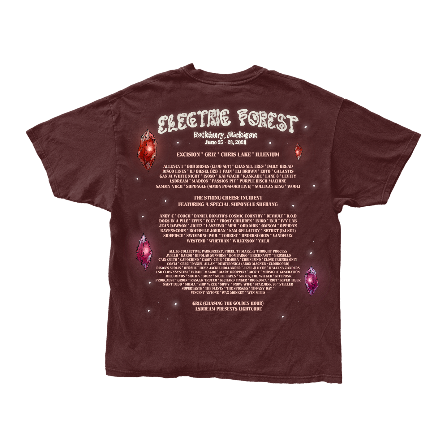 Portals 2026 Lineup Tee