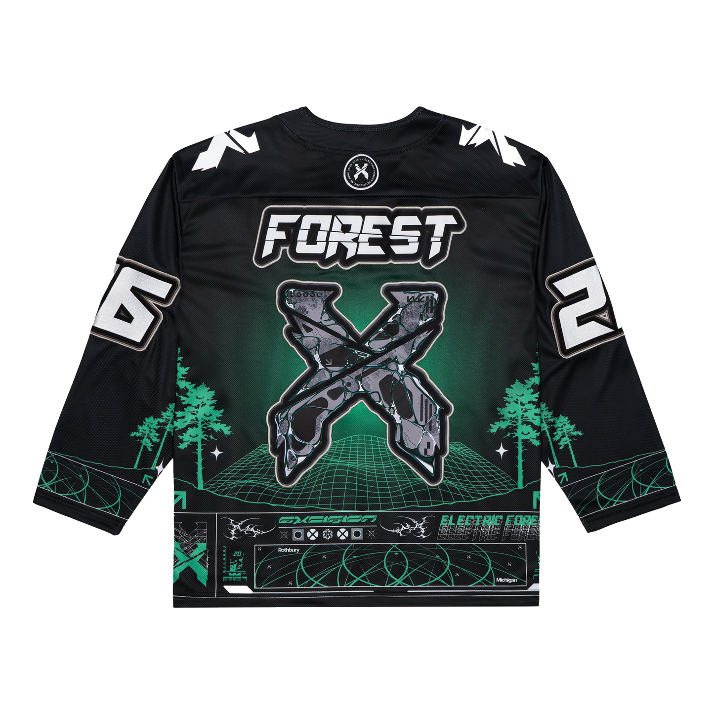 Excision x Electric Forest Hockey Jersey (Thursday, 6/25)