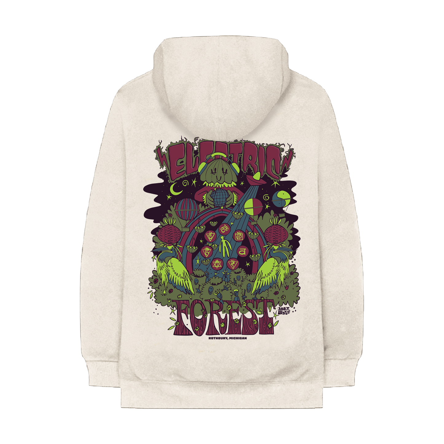 Electric Forest x Tony Whlgn Hoodie