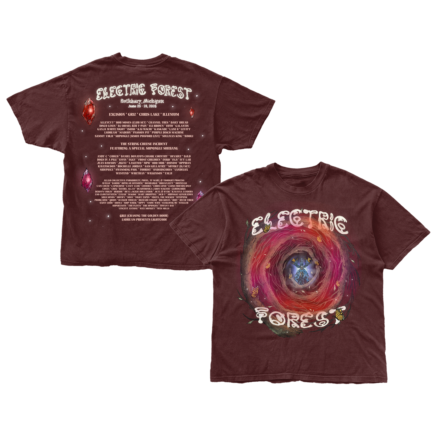 Portals 2026 Lineup Tee