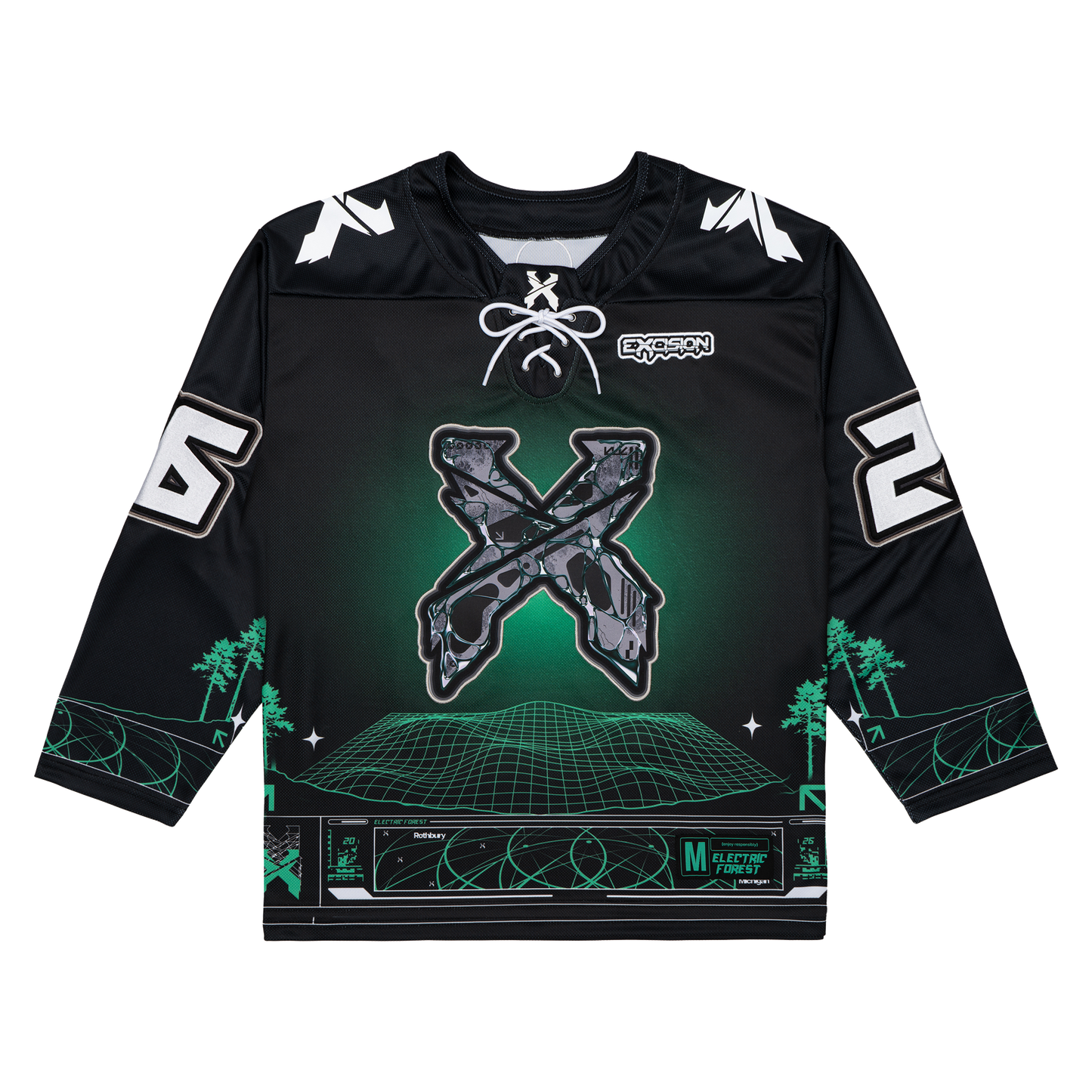 Excision x Electric Forest Hockey Jersey (Thursday, 6/25)