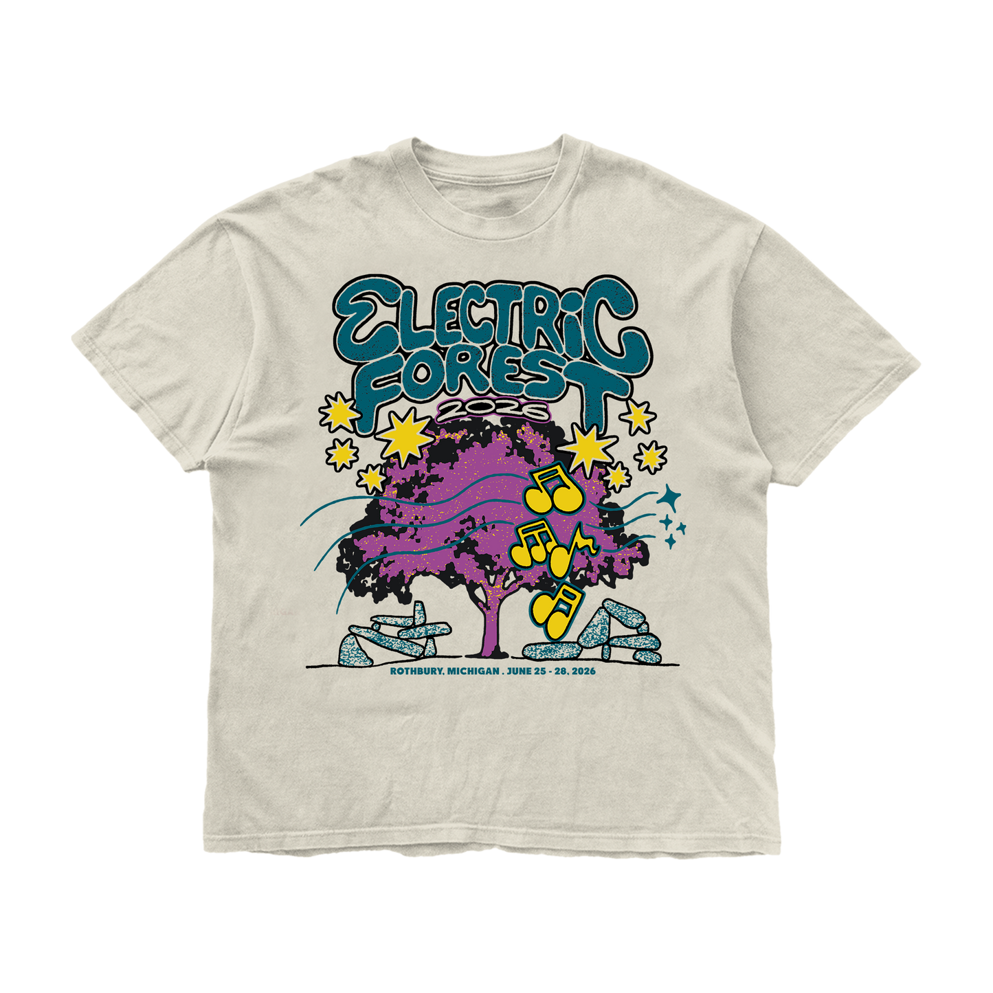 Forest Frequencies 2026 Lineup Tee